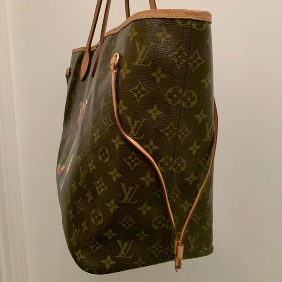 ❌SOLD❌ Louis Vuitton MOCA Hands Neverfull GM bag - Picture 4 of 15
